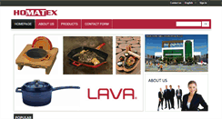Desktop Screenshot of homatex.com.tr